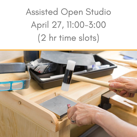Assisted open studio April 27 at Silver Peak Studio and Gallery