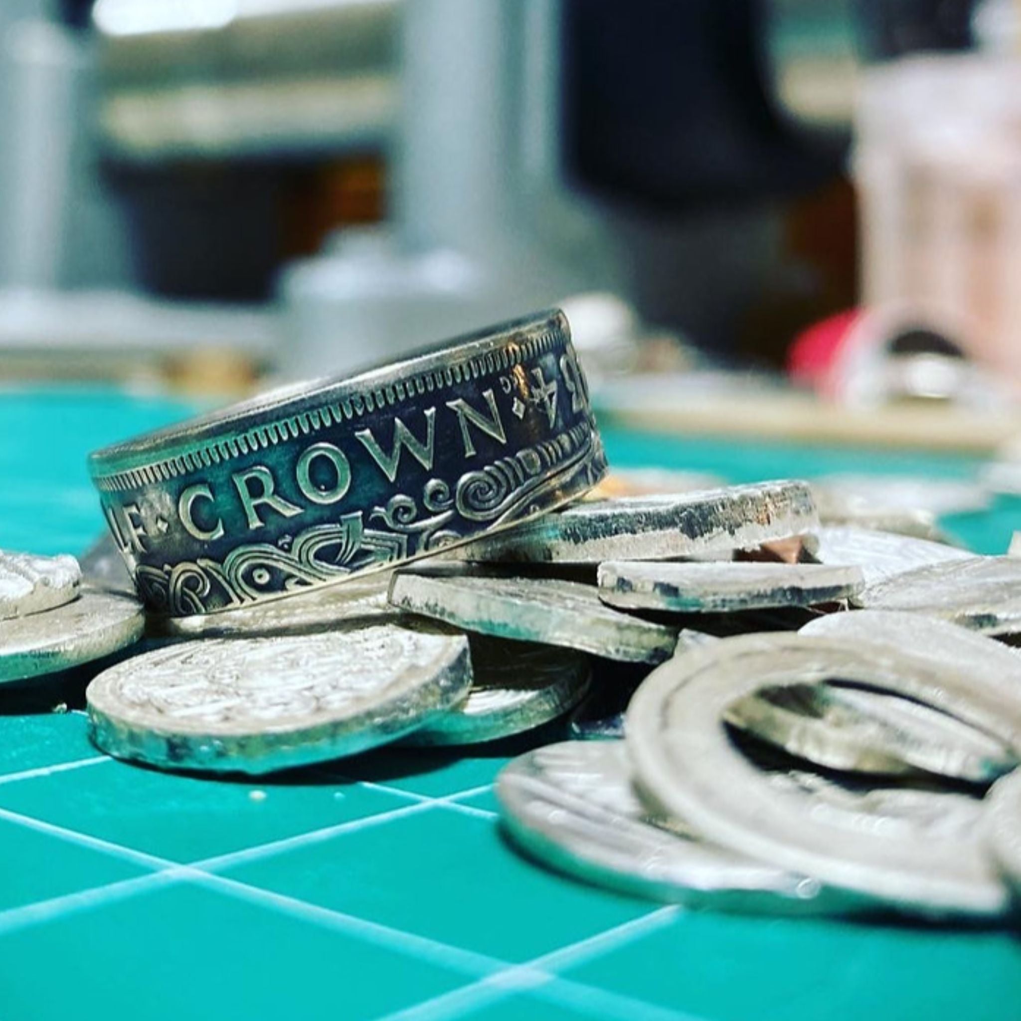 Sample of coin ring