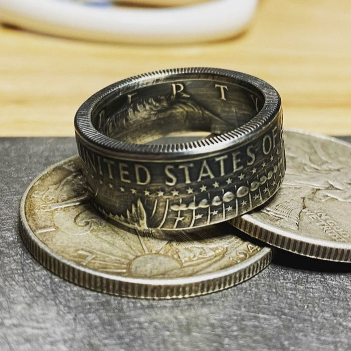 Coin and seamless rings jewelry class in Lafayette, CO