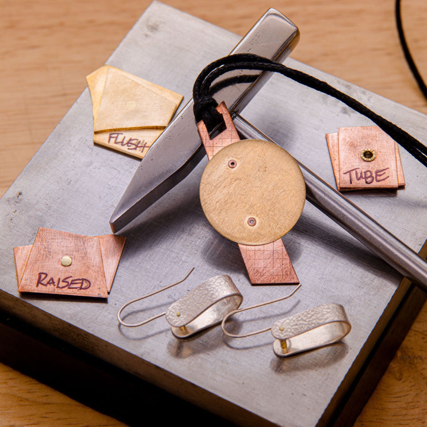 Cold Connections: Riveted Jewelry. February 9, 9:00-5:00