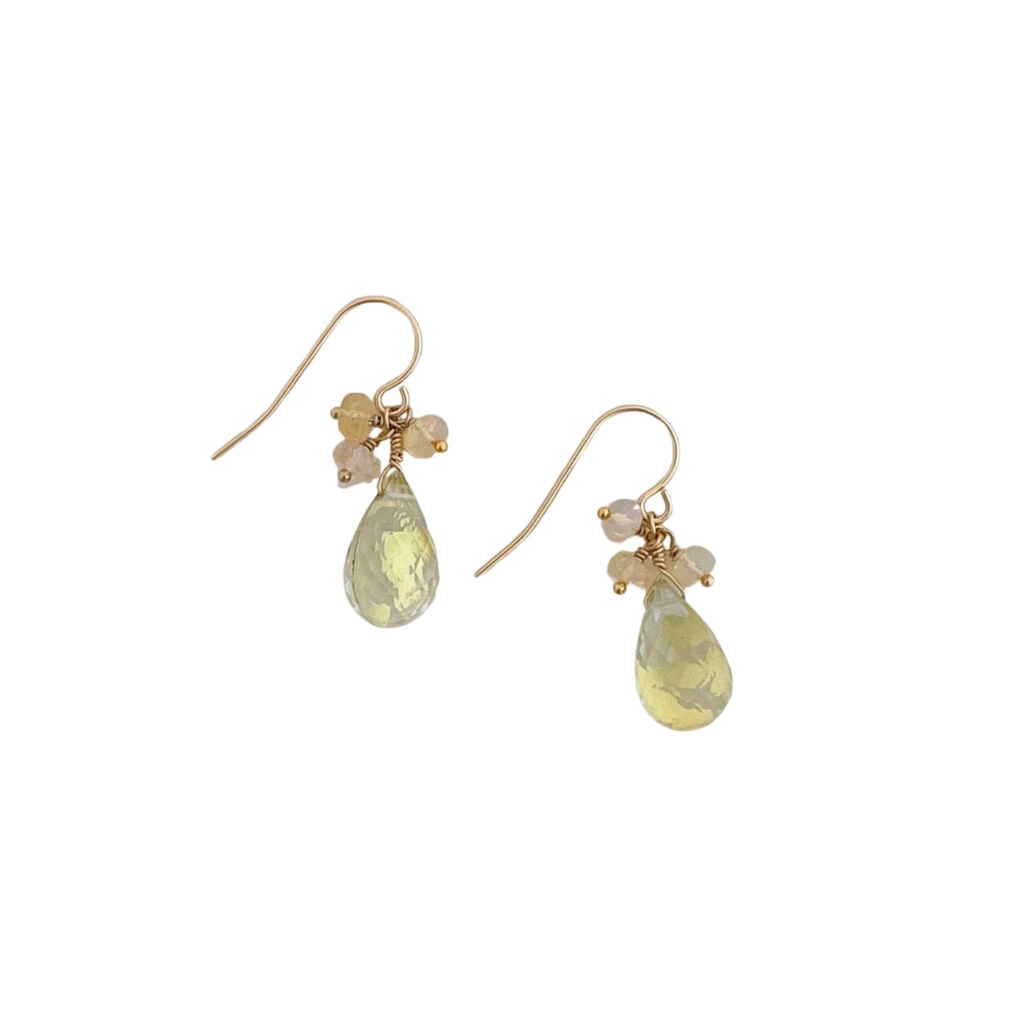 Rubarb Jewelry: Gemstone Earrings