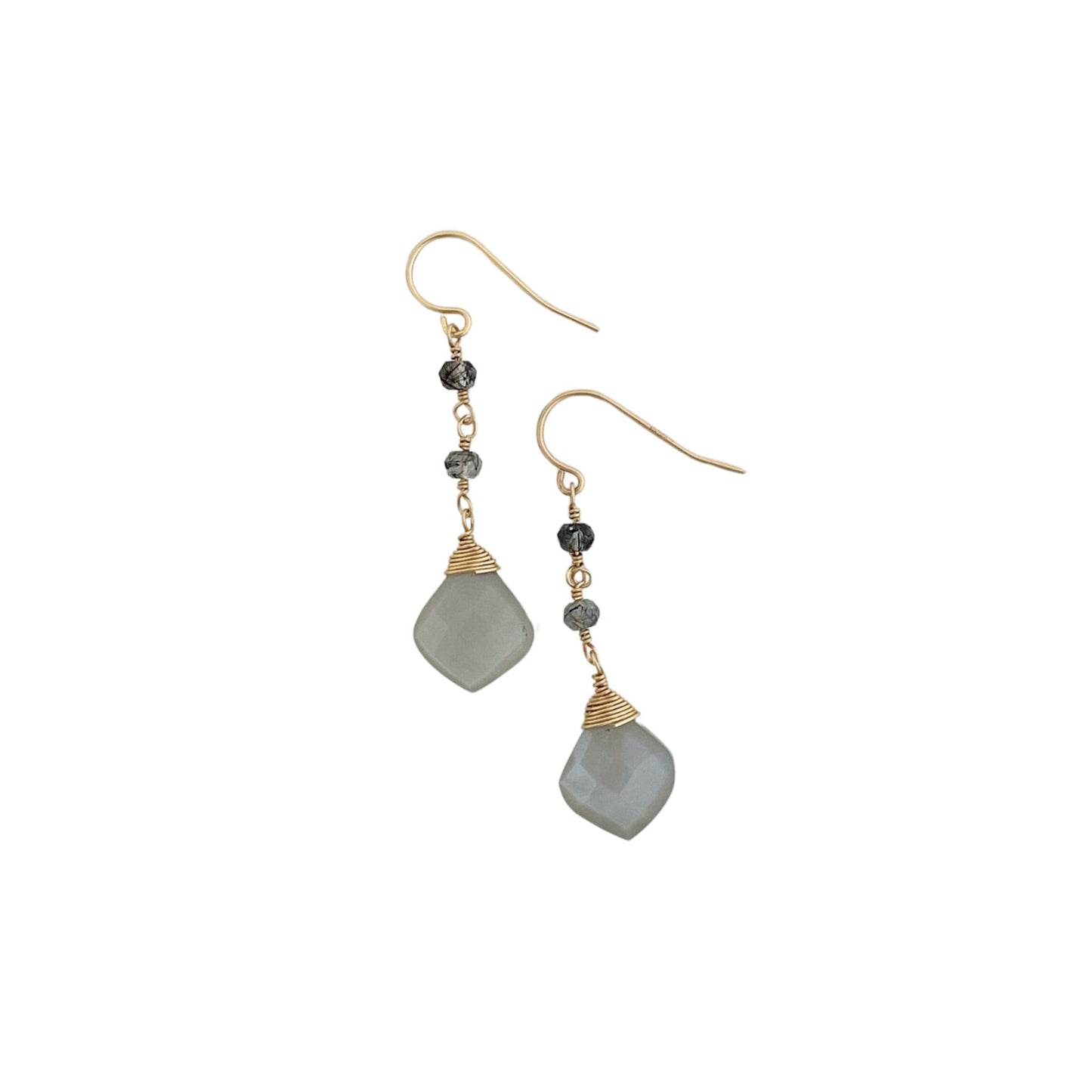 Rubarb Jewelry: Gemstone Earrings