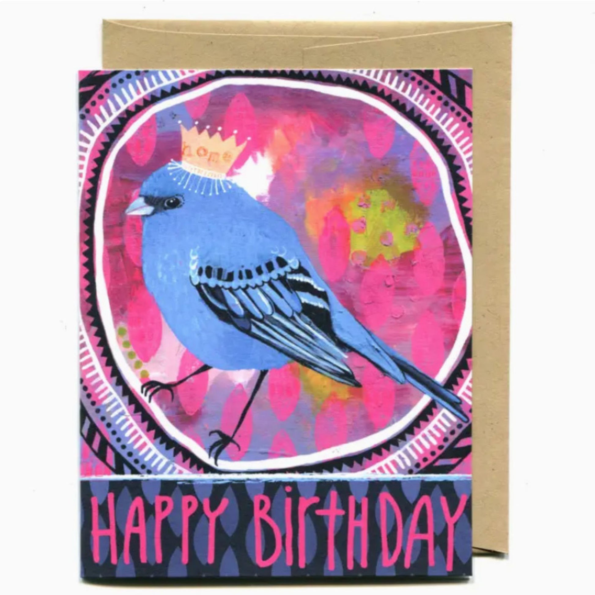 Happy Birthday Card-Bird