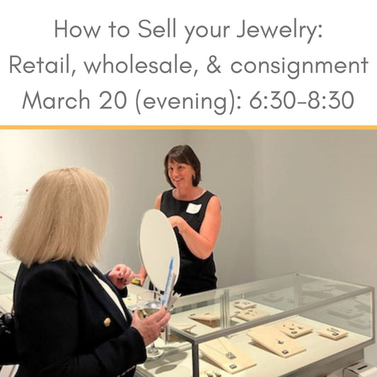 How to sell your jewelry PM session March 20
