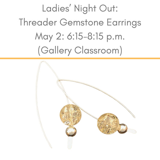 Ladies Night Out Threader Gemstone Earrings May 2