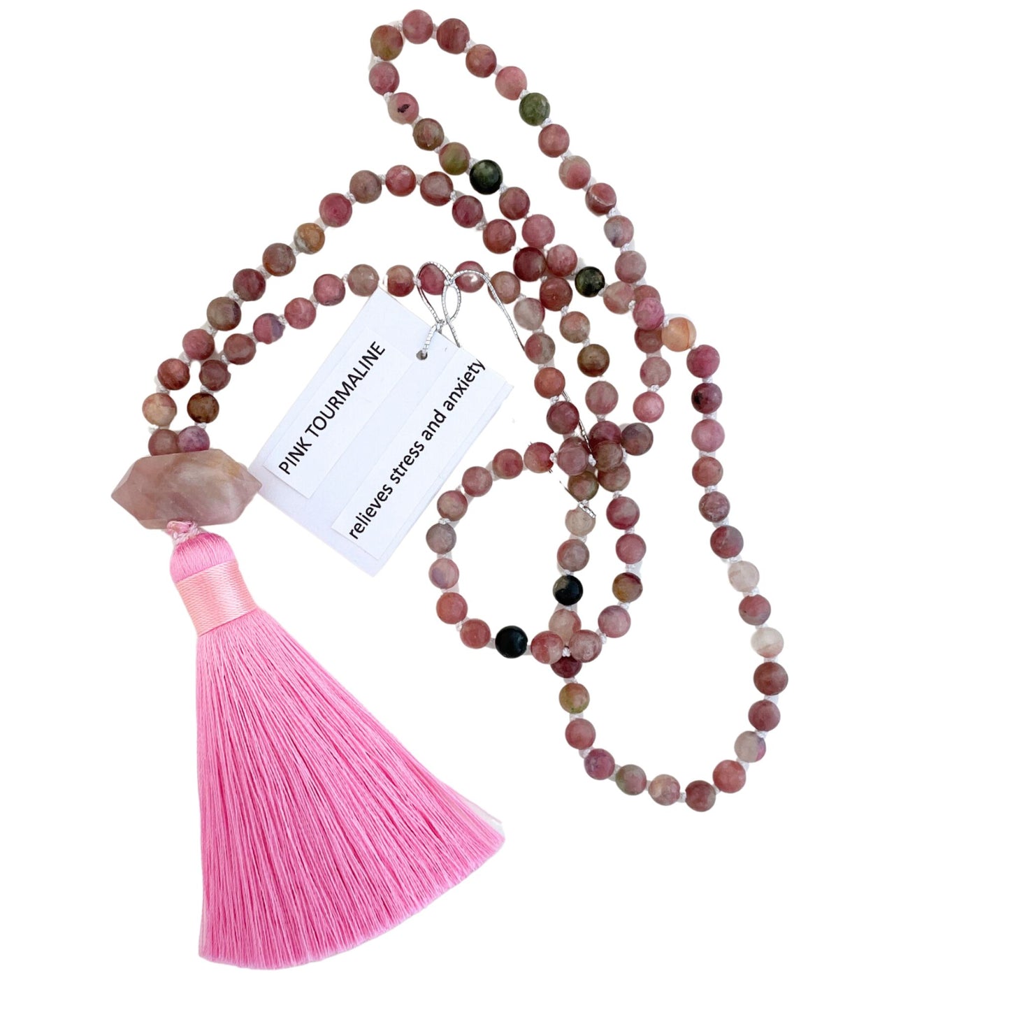 Hand-knotted Gemstone Malas