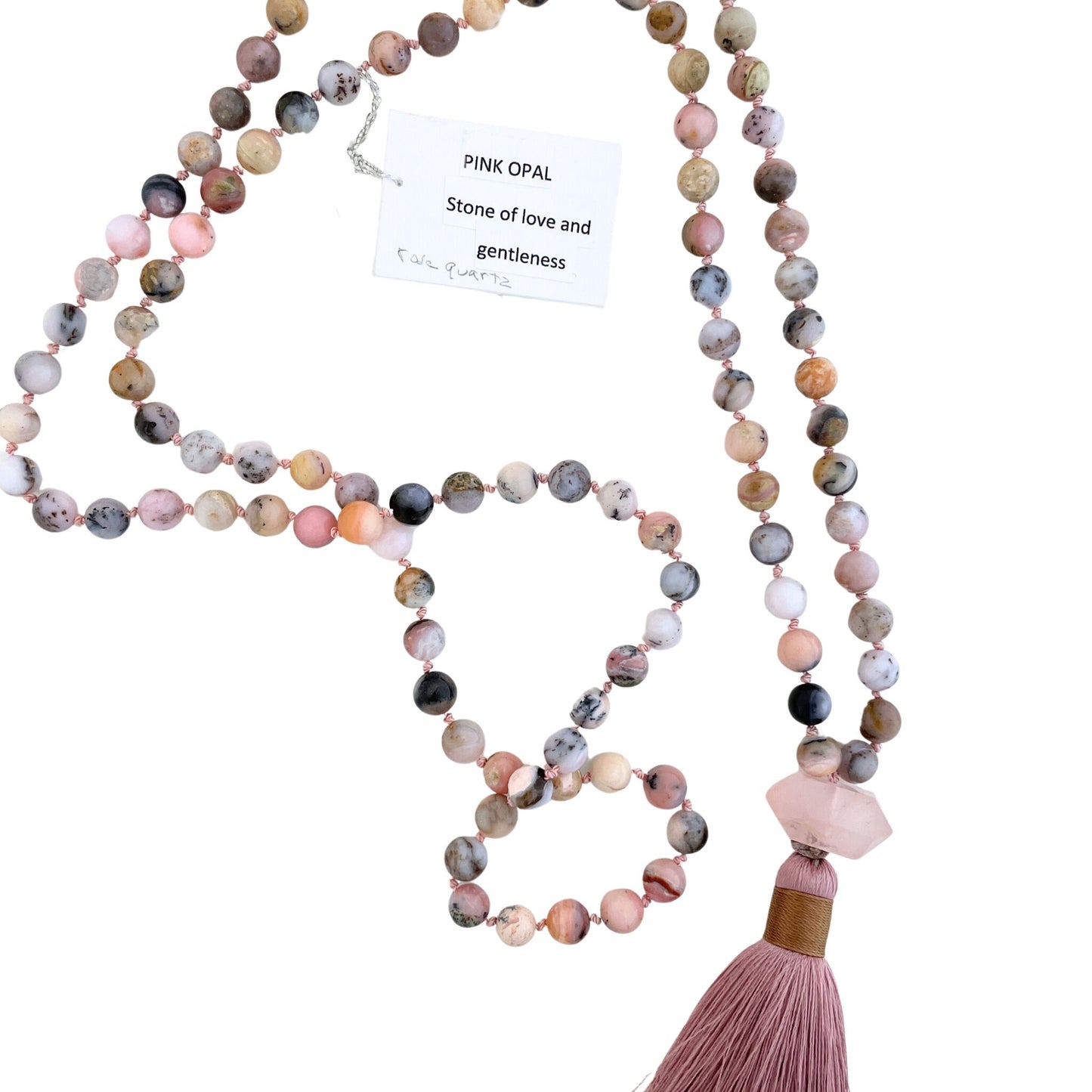 Hand-knotted Gemstone Malas