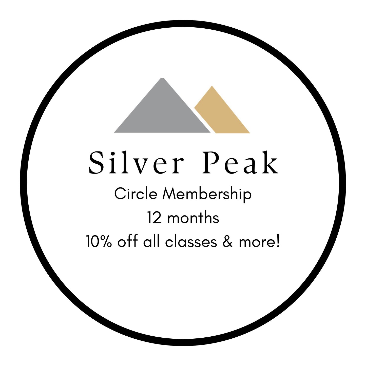 Silver Peak Circle Membership