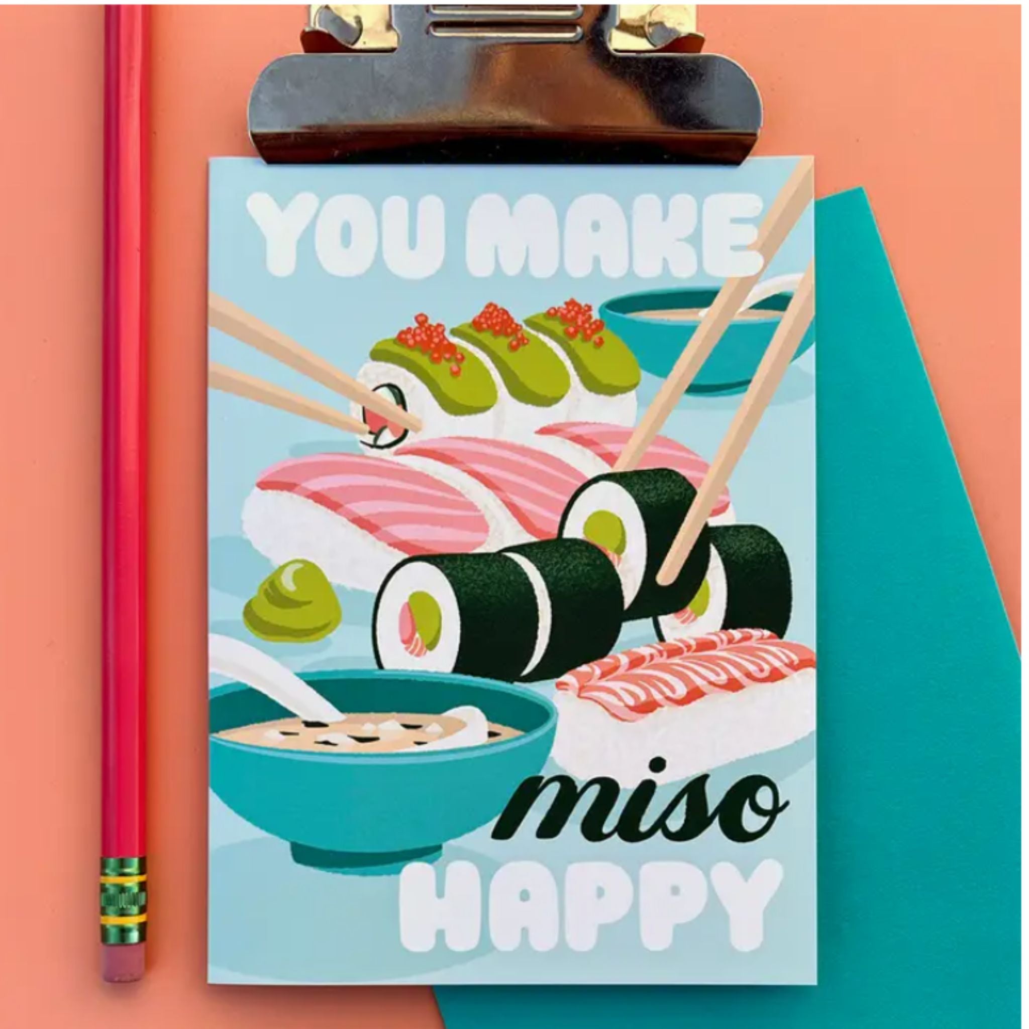 You make Miso happy card