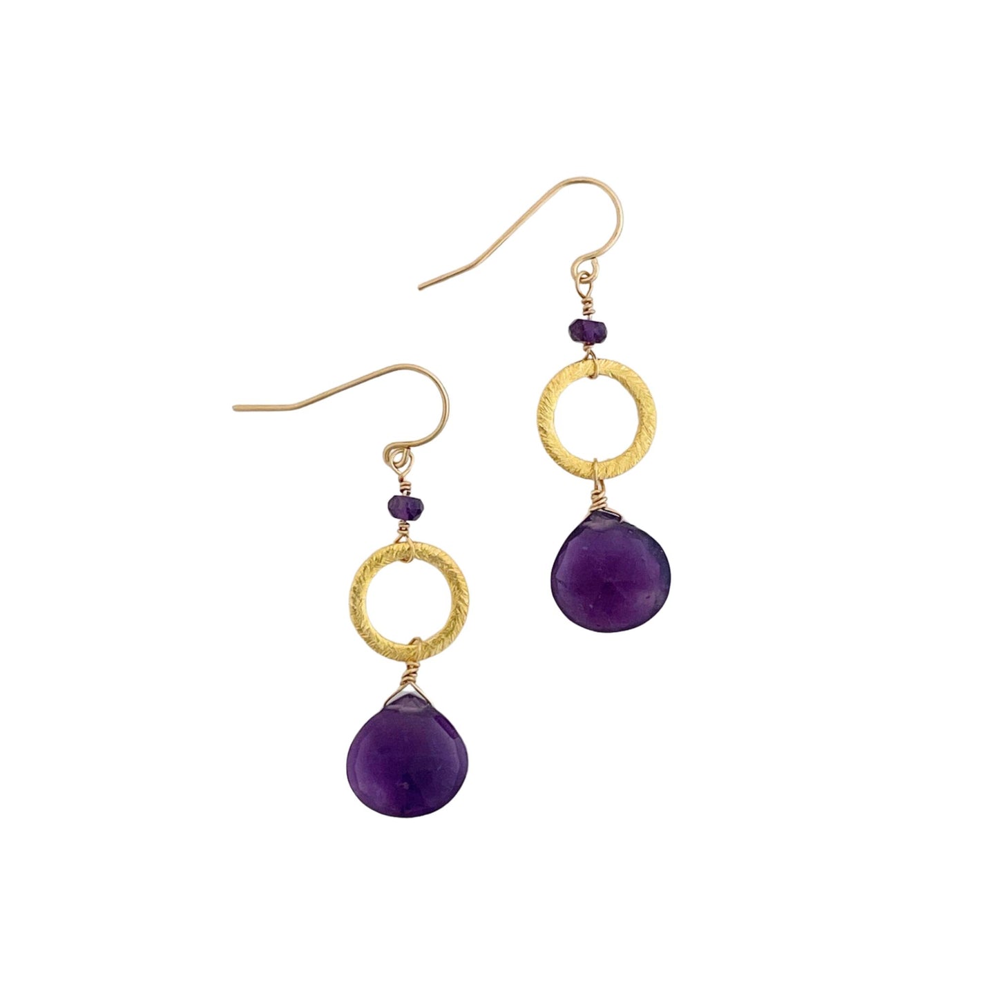 Rubarb Jewelry: Gemstone Earrings