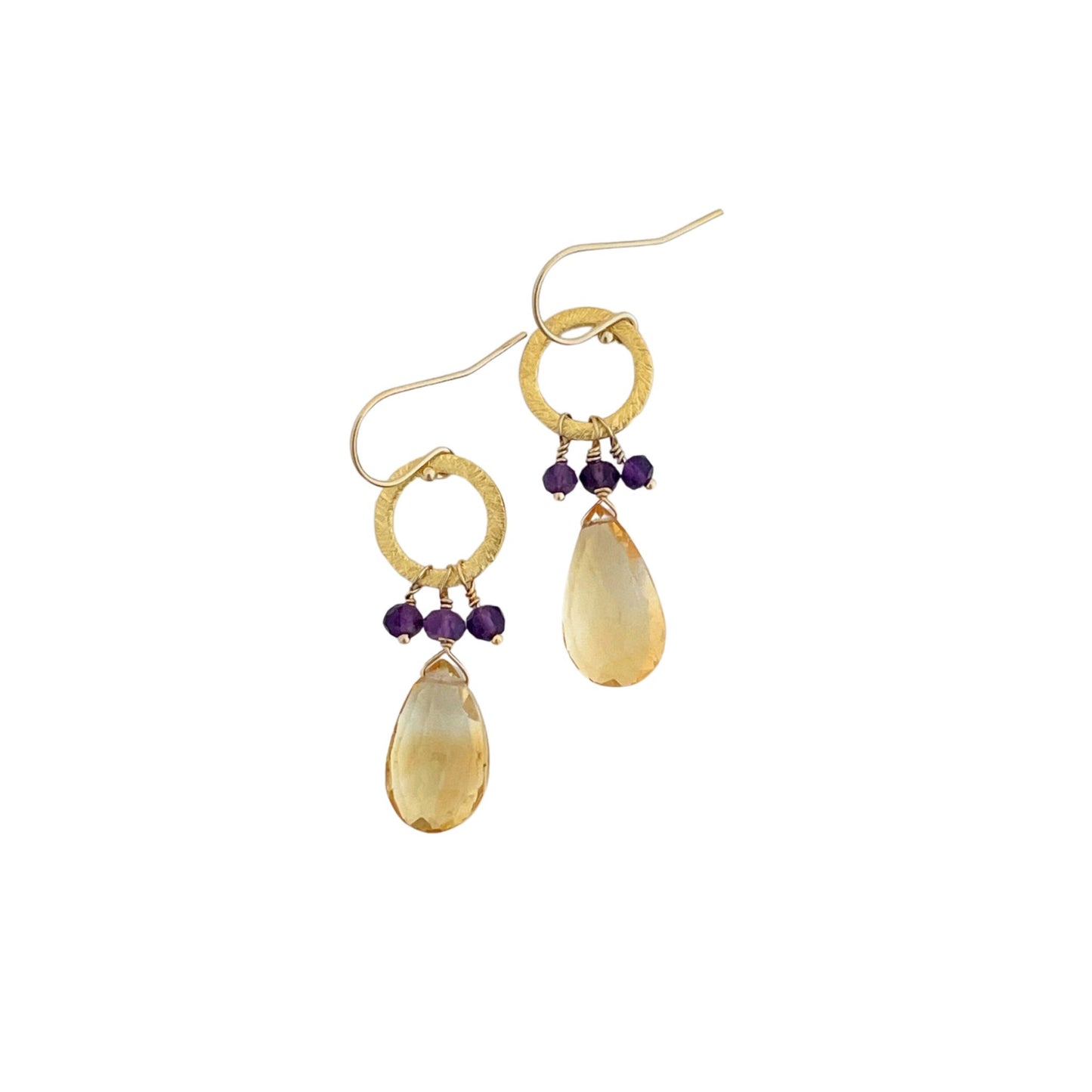 Rubarb Jewelry: Gemstone Earrings