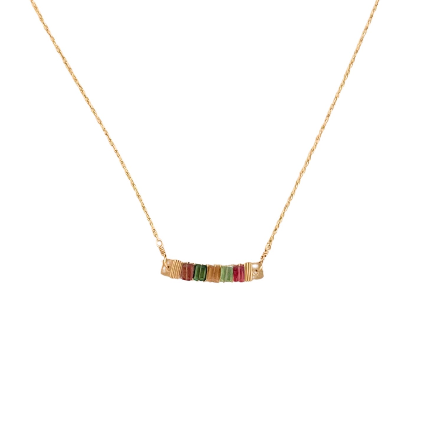 Rubarb Jewelry: Gemstone Necklaces